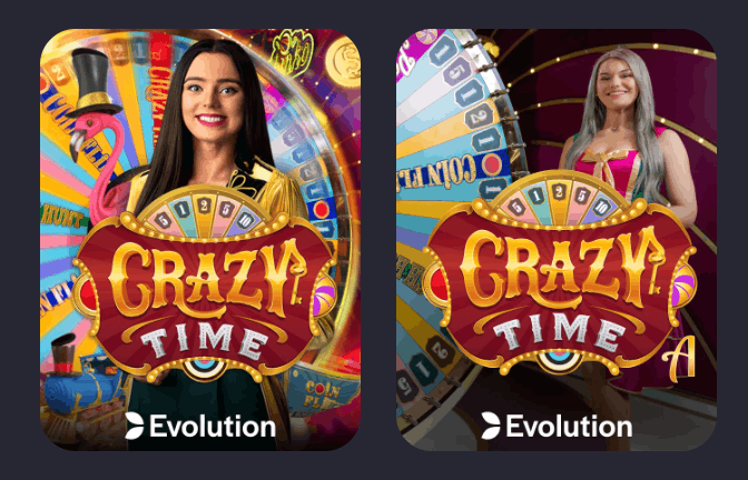 crazy time gave in banger casino
